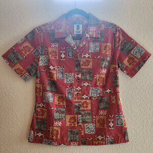 Tori Richard Hawaiian Button-up - Small